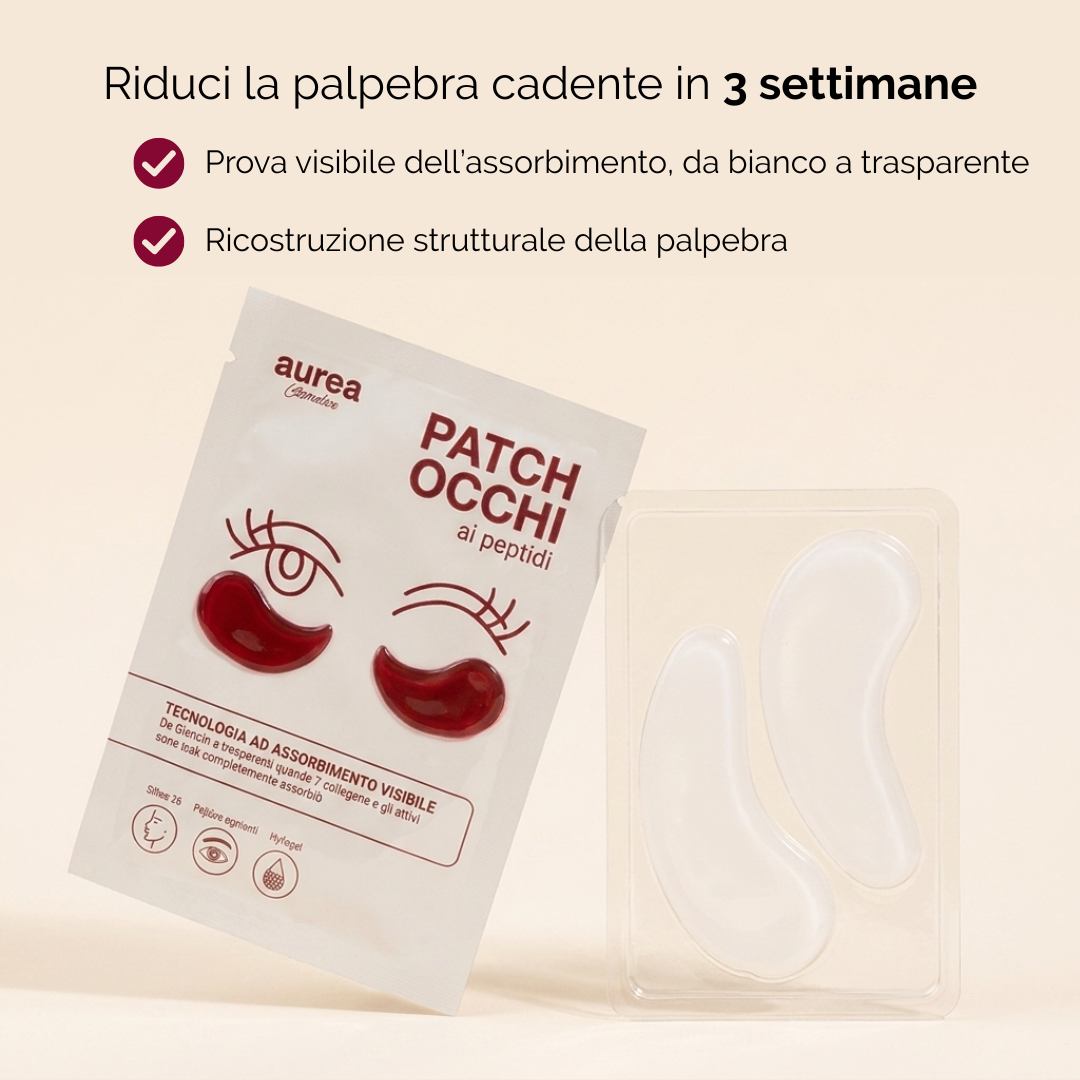 I Primi Patch Per Sollevare le Palpebre  Cadenti